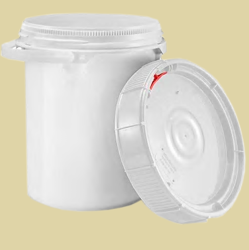 5 gallon Bucket with Screw Top lid - Click Image to Close
